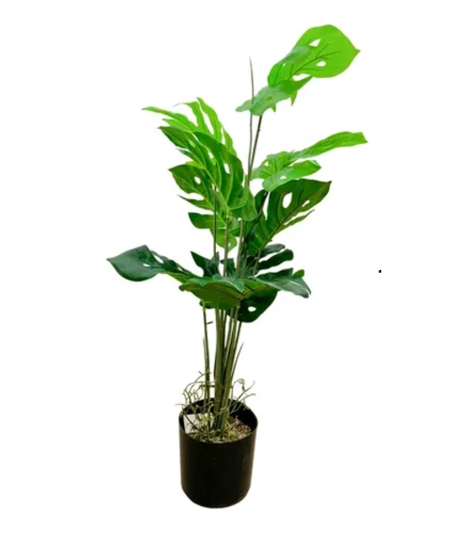 PLANTAS ARTIFICIALES MONSTERA DECORACION HOGAR - 1