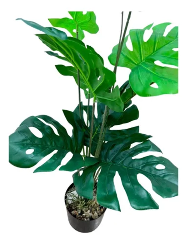 PLANTAS ARTIFICIALES MONSTERA DECORACION HOGAR - 4