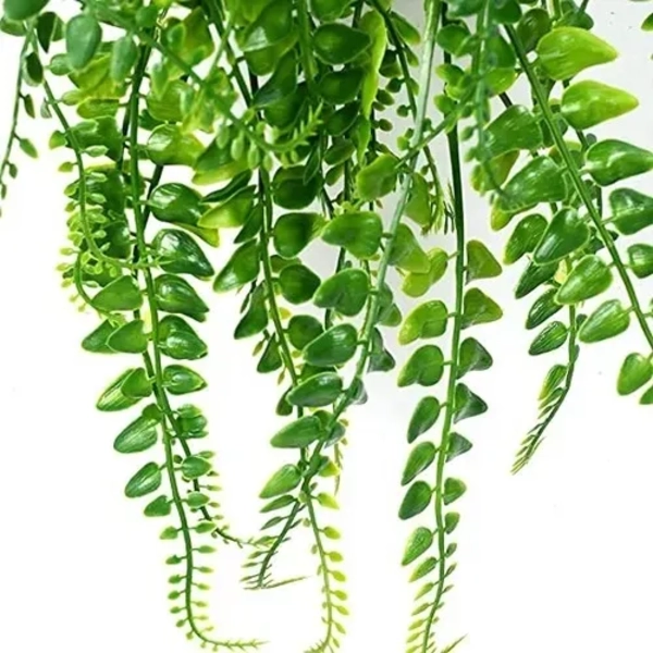 PLANTAS ARTIFICIALES 5 UDS BOSTON FERN COLGANTES - 3