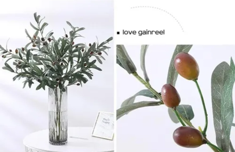 RAMAS OLIVO ARTIFICIALES CON FRUTAS - 4