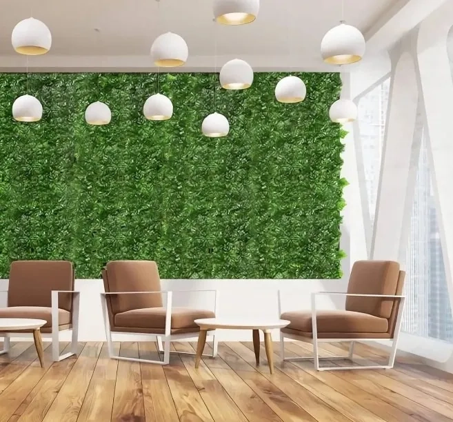 MALLA HOJAS TUPIDAS 3 UDS 1X3M DECORACION - 5