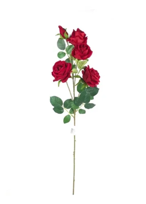 RAMO ROSAS ROJAS ARTIFICIALES 82 CM - 1