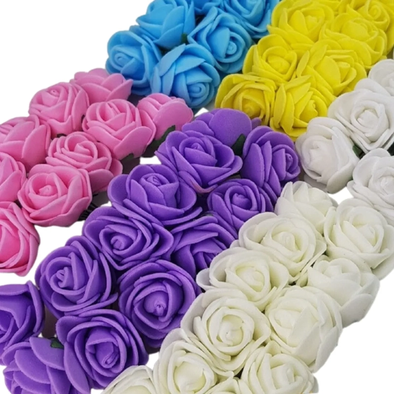 FLORES GOMA EVA BESITOS 72 UDS COLORES - 3