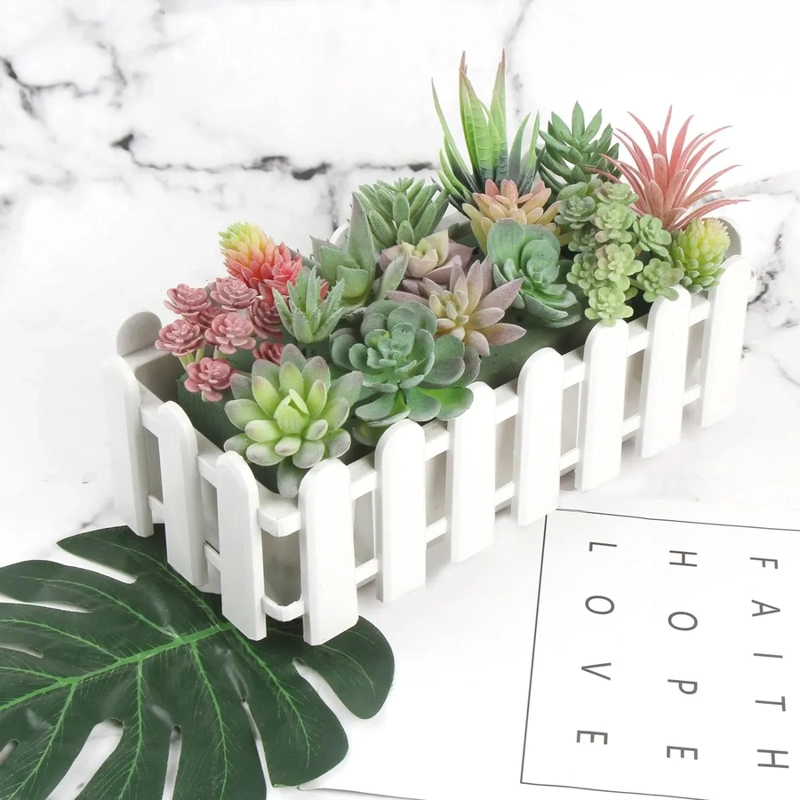 PLANTAS SUCULENTAS ARTIFICIALES 20 UDS MINI - 5