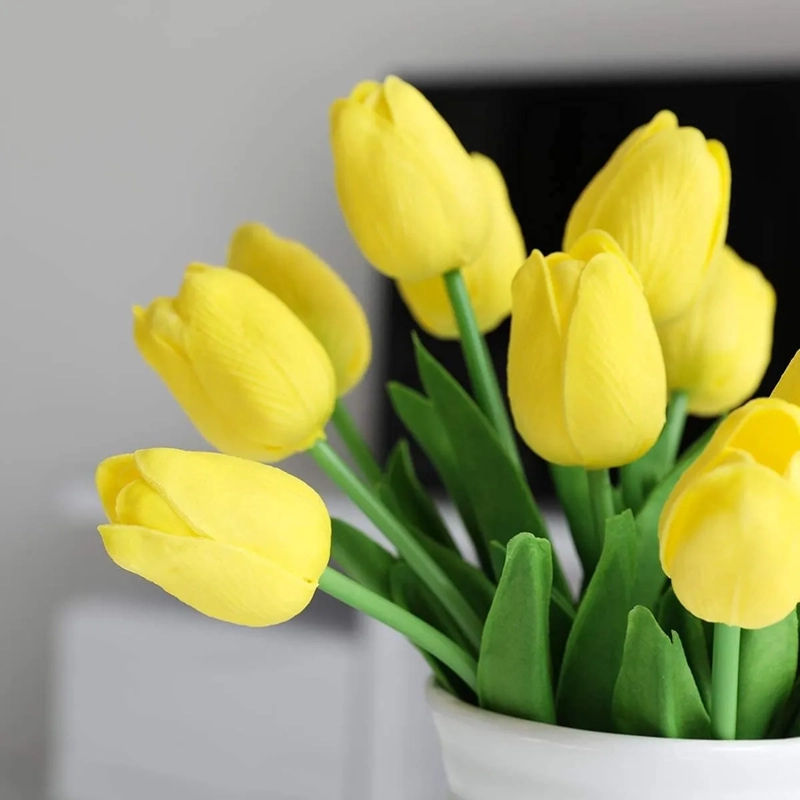 RAMO TULIPANES ARTIFICIALES 20 UDS DECORACION - 2