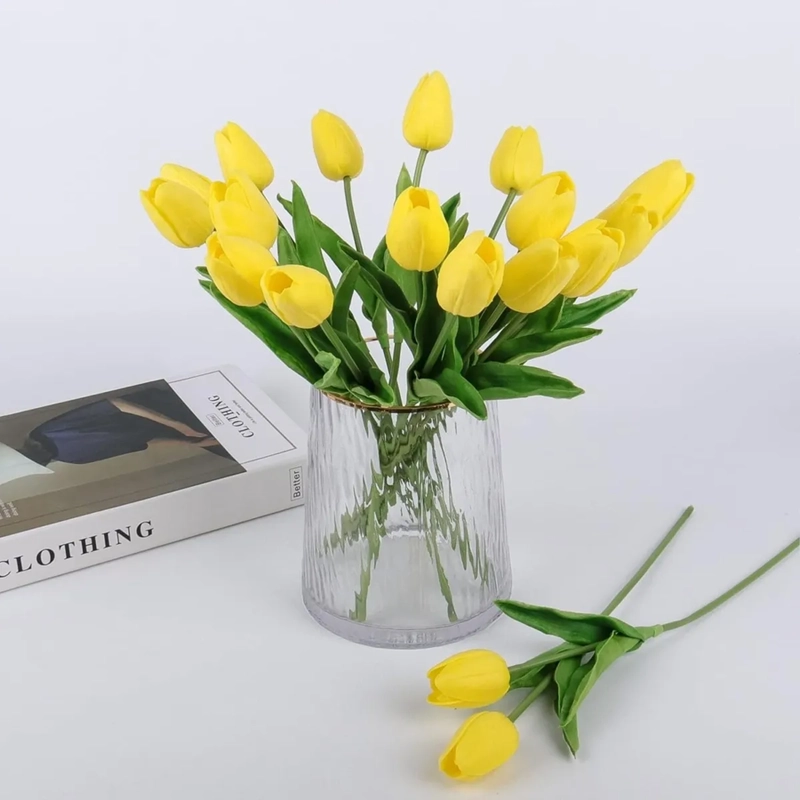 RAMO TULIPANES ARTIFICIALES 20 UDS DECORACION - 7
