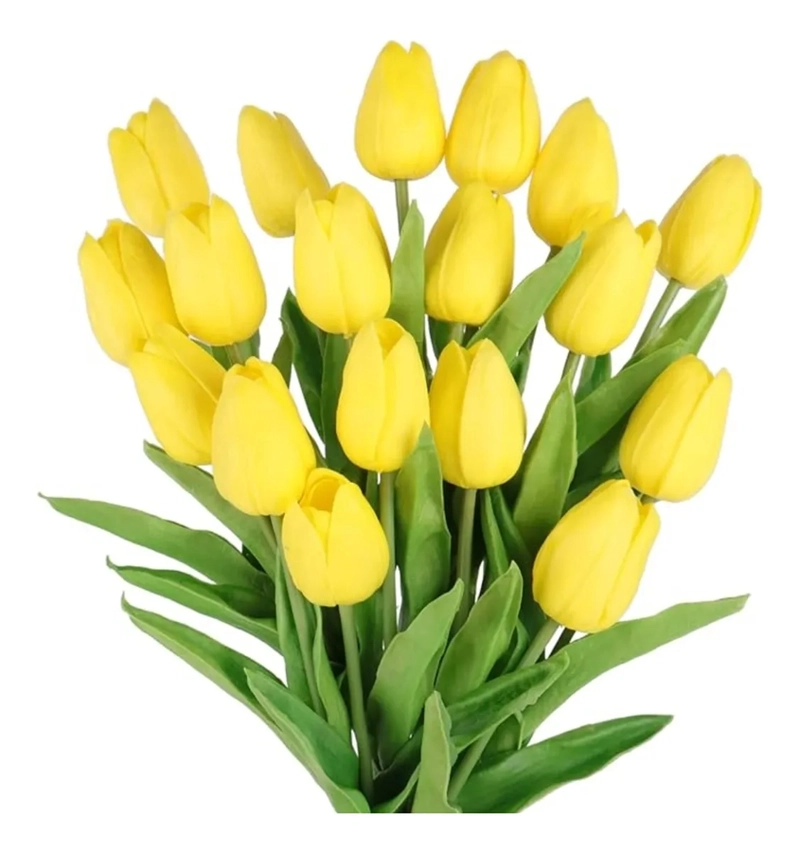 RAMO TULIPANES ARTIFICIALES 20 UDS DECORACION - 8