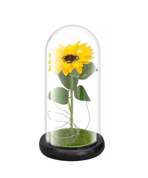 GIRASOL ETERNO LAMPARA CUPULA DECORACION - 1