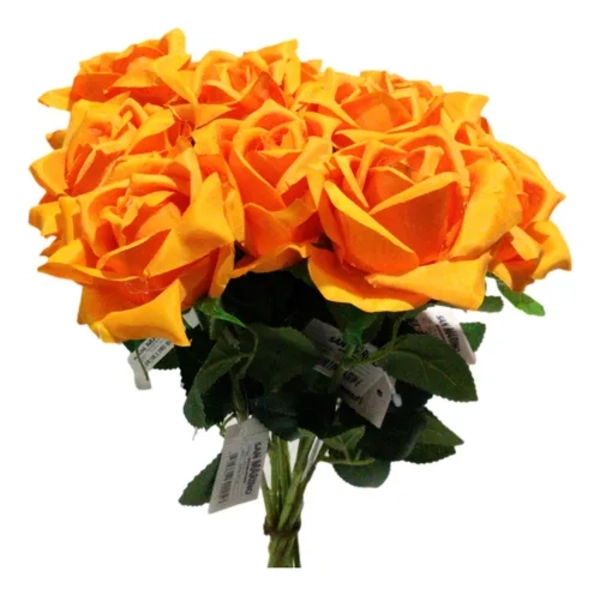 ROSAS ARTIFICIALES 12 UDS 612-4 DECORACION - 2