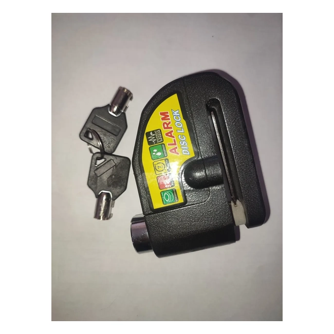 CANDADO CON ALARMA PARA DISCO DE MOTO - 3