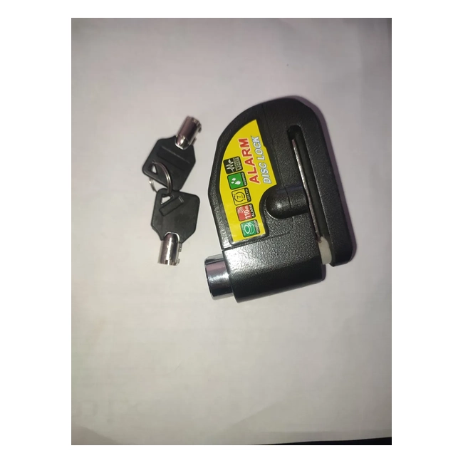 CANDADO CON ALARMA PARA DISCO DE MOTO - 4