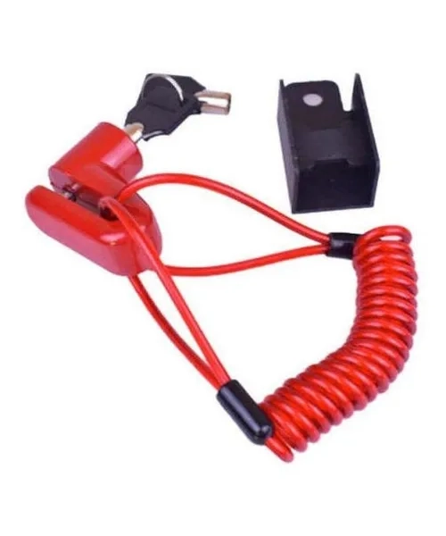 CANDADO PARA DISCO DE MOTO FRENO ALTA CALIDAD - 4