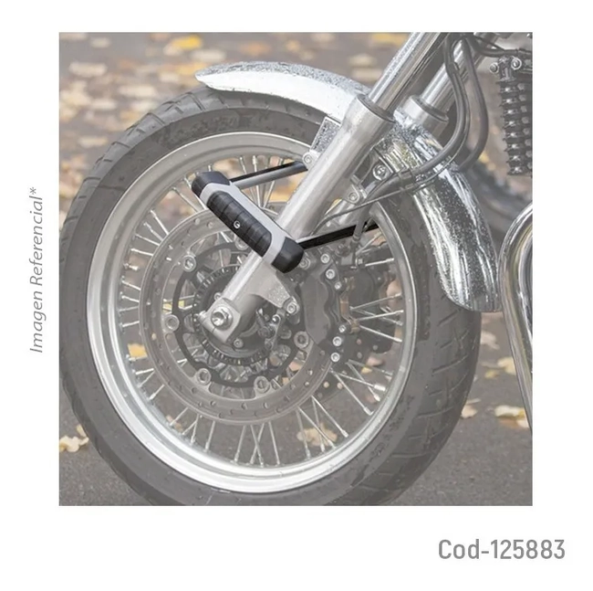 CANDADO U-LOCK CON ALARMA PARA MOTO ANTI-FORZAMIENTO - 4