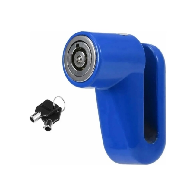 CANDADO DISCO ANTIRROBO PARA BICICLETAS, MOTO Y SCOOTER - 1