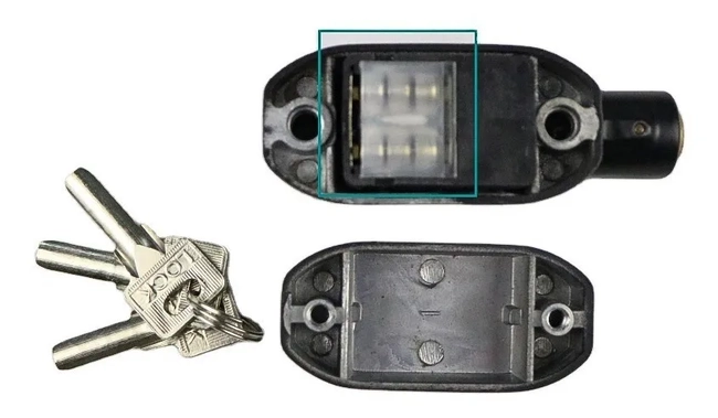CANDADO ALARMA PARA MOTO, BICICLETAS Y CASA 110 DB - 3