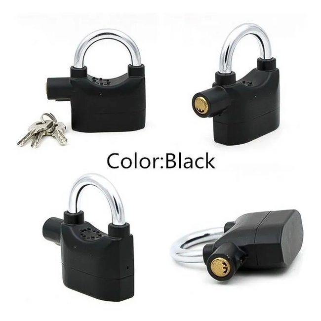 CANDADO ALARMA PARA MOTO, BICICLETAS Y CASA 110 DB - 4