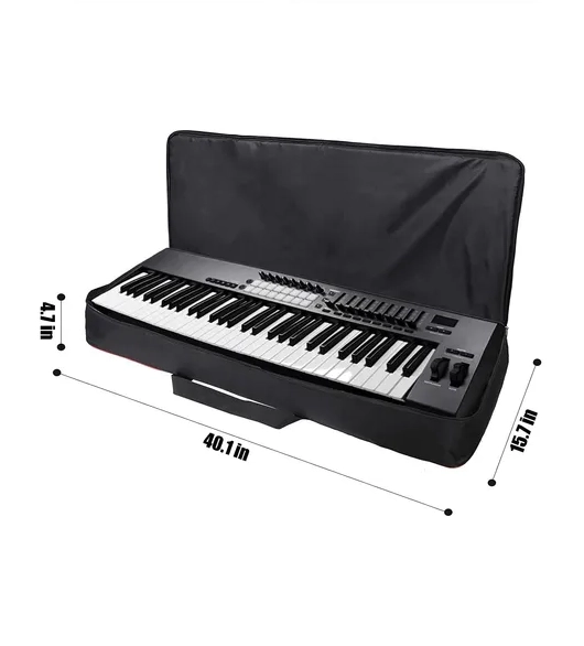 FUNDA PARA TECLADO 61 TECLAS BOLSA TECLADO ELE CTRICO - 2