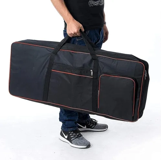 FUNDA PARA TECLADO 61 TECLAS BOLSA TECLADO ELE CTRICO - 5