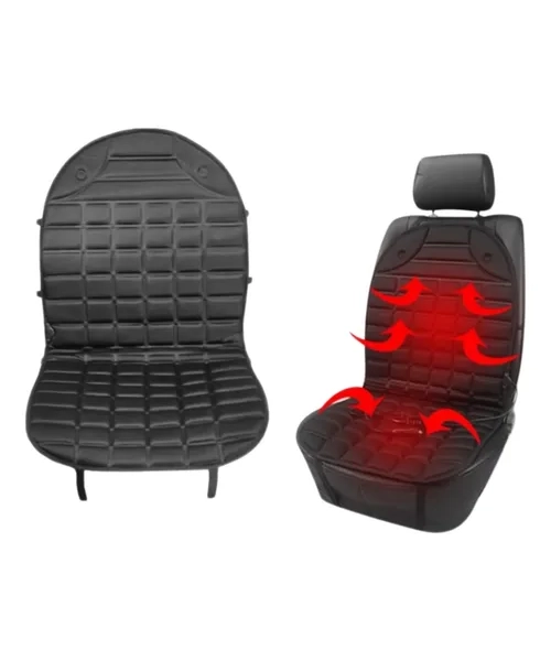 FUNDA CON CALEFACCION 12V PARA ASIENTO DE AUTO - 6
