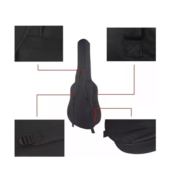 FUNDA PARA GUITARRA ACUSTICA 40 PULGADAS - 3