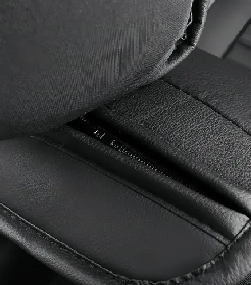SET COMPLETO FUNDA CUBRE ASIENTO ECO-CUERO ALTA CALIDAD - 6