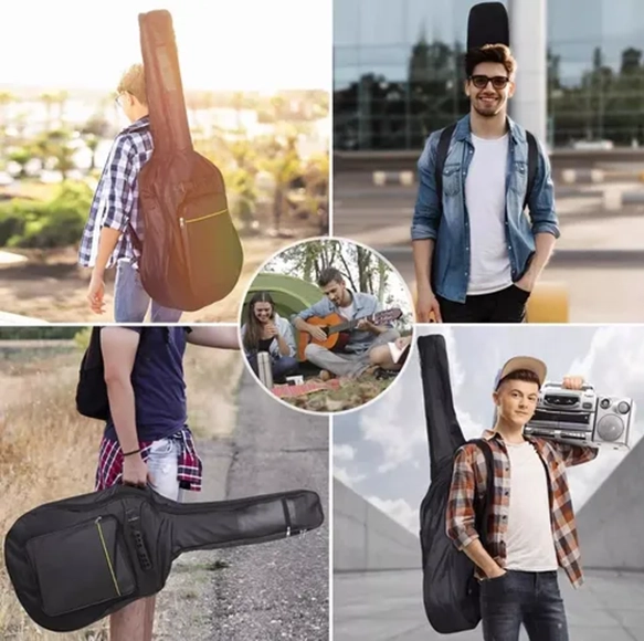 FUNDA DE GUITARRA TELA OXFORD IMPERMEABLE 38-41 INCH - 6