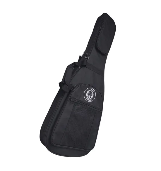 FUNDA SEMIRRIGIDA ACOLCHADA PARA GUITARRA ELE CTRICA NEGRA - 1
