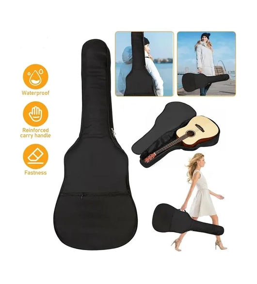 FUNDA DE TRANSPORTE PARA GUITARRA ACUSTICA 41 PULGADAS - 6