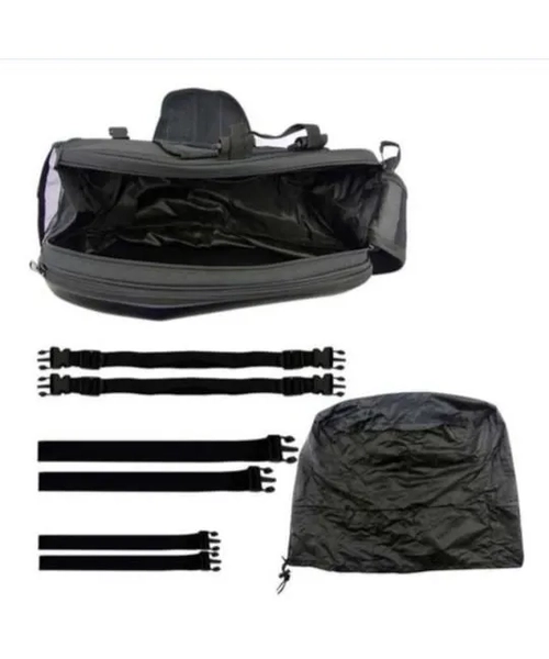 SET DE 2 ALFORJAS LATERALES RIGIDAS GRANDES PARA MOTO + ENVIO - 7