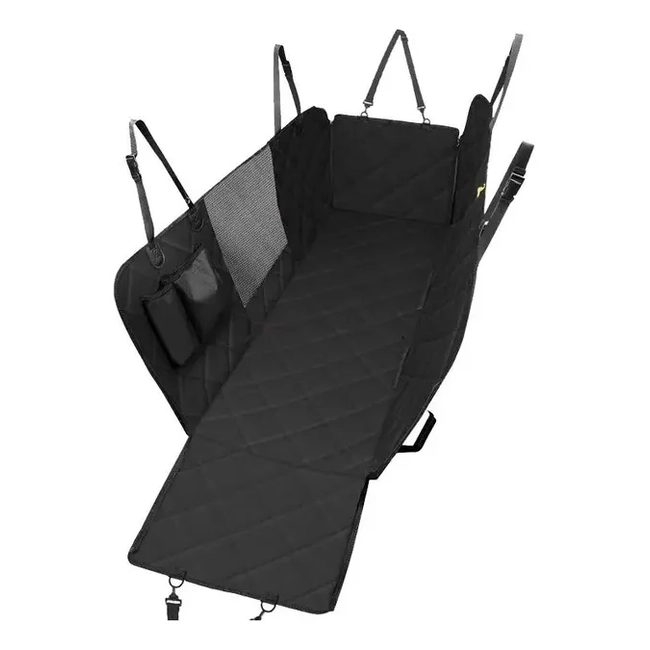 CUBRE ASIENTO IMPERMEABLE PARA MASCOTAS EN AUTO - 1