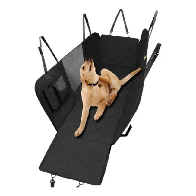 CUBRE ASIENTO IMPERMEABLE PARA MASCOTAS EN AUTO - 2