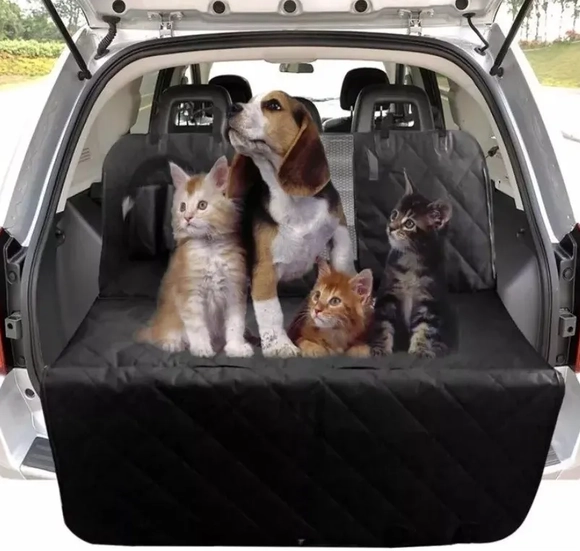 CUBRE ASIENTO IMPERMEABLE PARA MASCOTAS EN AUTO - 8