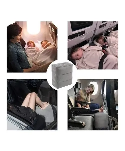 ALMOHADA COJIN INFLABLE PORTATIL PARA VIAJE Y CAMA INFANTIL - 5