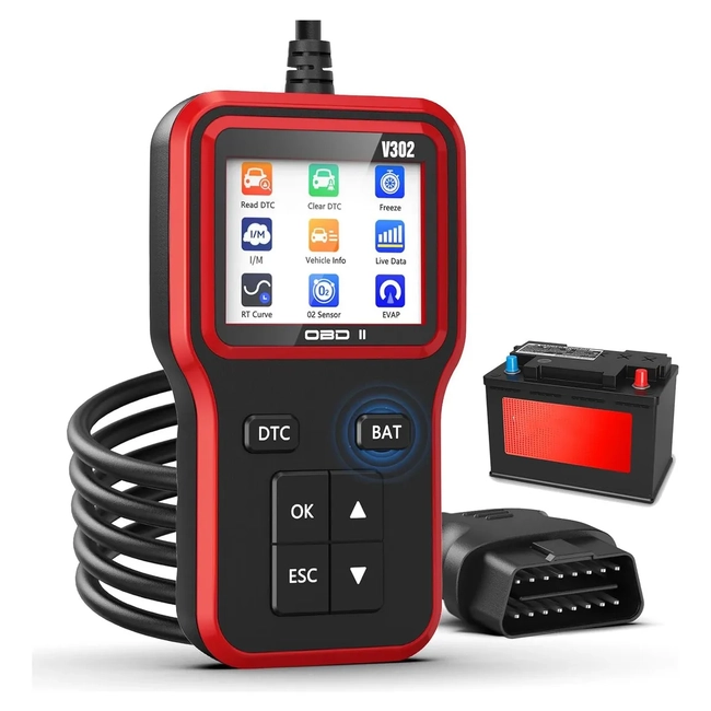 ESCANER AUTOMOTRIZ CON FUNCION OBD2 FULL - 1