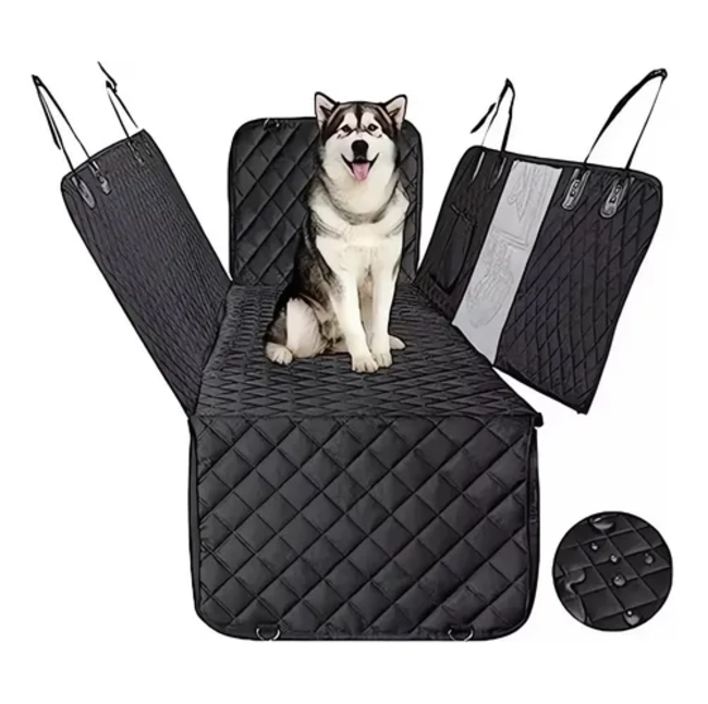 CUBRE ASIENTO IMPERMEABLE ANTI-SUCIO PARA PERRO Y MASCOTA - 1