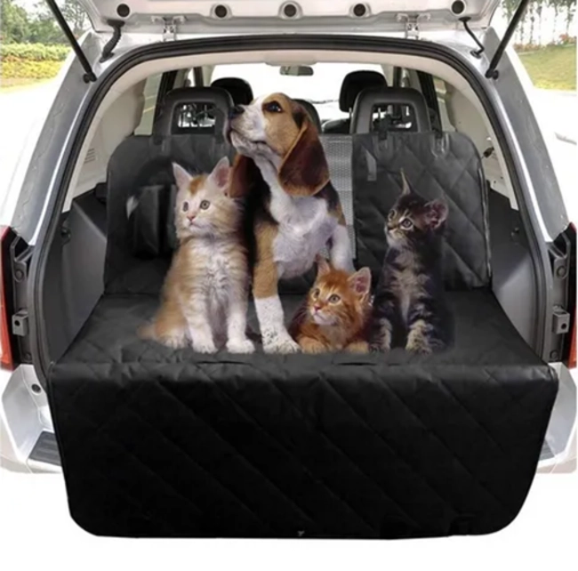 CUBRE ASIENTO IMPERMEABLE ANTI-SUCIO PARA PERRO Y MASCOTA - 5