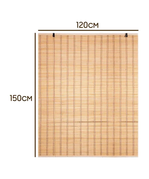 CORTINA ROLLER PERSIANA ENROLLABLE BEITI 120X150 CM BAMBU - 4