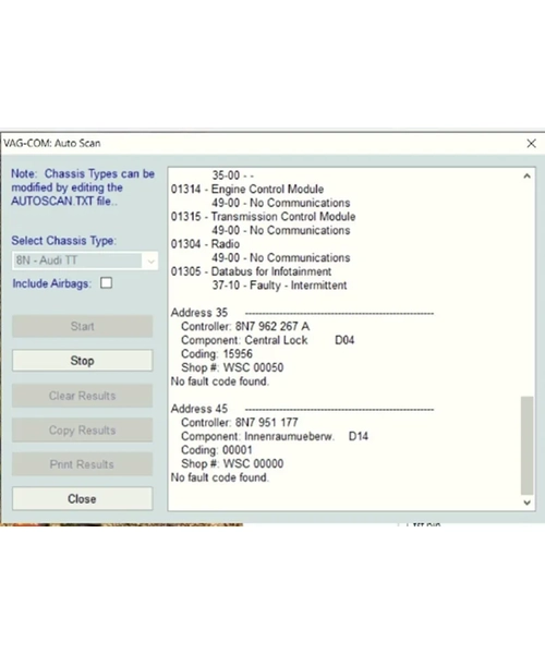 SOFTWARE VAGCOM 3.11 KKL SCANNER OBDI - 4