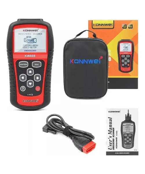 ESCANER AUTOMOTRIZ KONNWEI KW808 OBD2 - 1