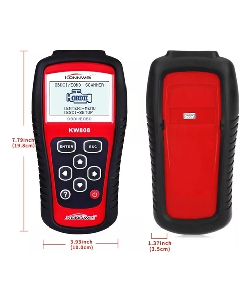ESCANER AUTOMOTRIZ KONNWEI KW808 OBD2 - 2