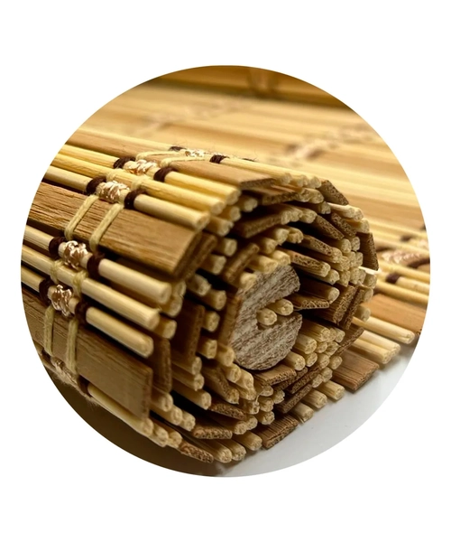 CORTINA ENROLLABLE BAMBU ROLLER 90X120 CM - 7