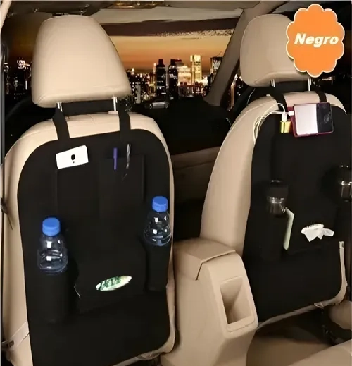 ORGANIZADOR PACK RESPALDO DE ASIENTO MULTIFUNCIONES PARA AUTO - 4