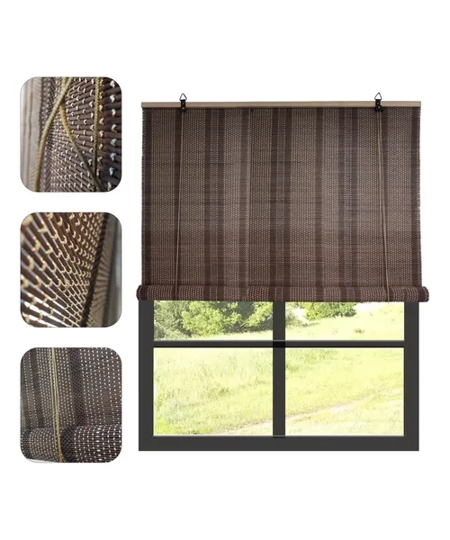 CORTINA BEITI PERSIANA BAMBU FINO ROLLER 120X180 CM ENROLLABLE - 1