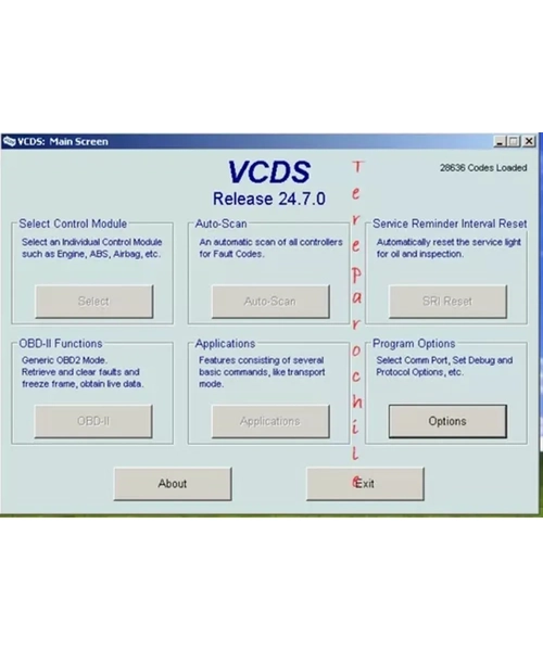 SOFTWARE ESCANER AUTOS VAG COM VCDS HEX-V2 - 1