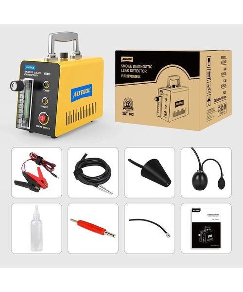LOCALIZADOR DE FUGAS DE HUMO AUTOMOTRIZ CON MEDIDOR DE FLUJO - 2