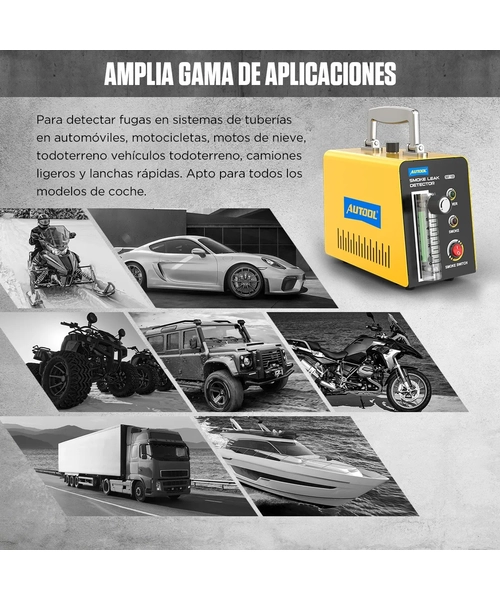 LOCALIZADOR DE FUGAS DE HUMO AUTOMOTRIZ CON MEDIDOR DE FLUJO - 6