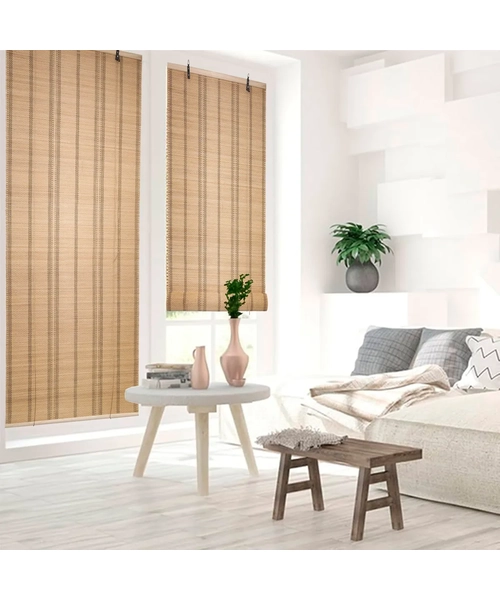 CORTINA BAMBU PERSIANA ENROLLABLE 120X150 CM BEITI UNICOLOR - 2