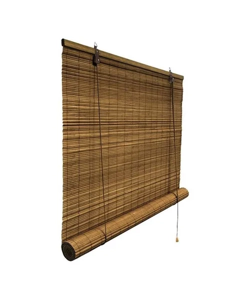 CORTINA PERSIANA ROLLER ENROLLABLE BAMBU 90X120 CM - 1