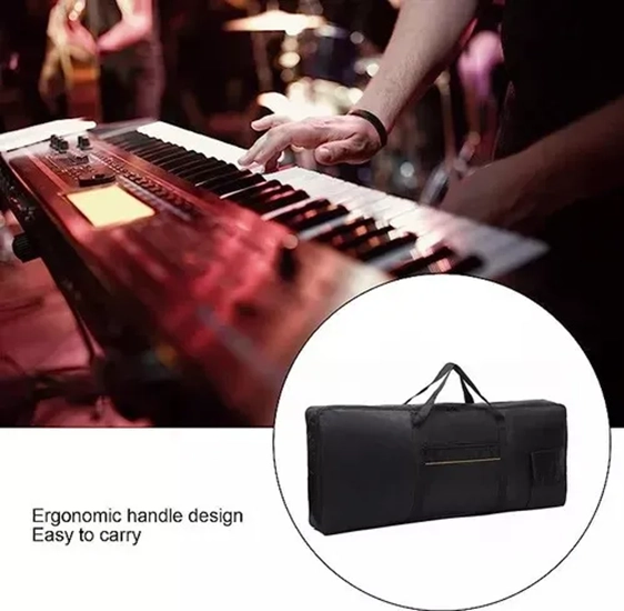 FUNDA PIANO 61 TECLAS 5 OCTAVAS PARA TECLADO - 5