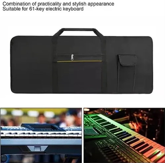 FUNDA PIANO 61 TECLAS 5 OCTAVAS PARA TECLADO - 7